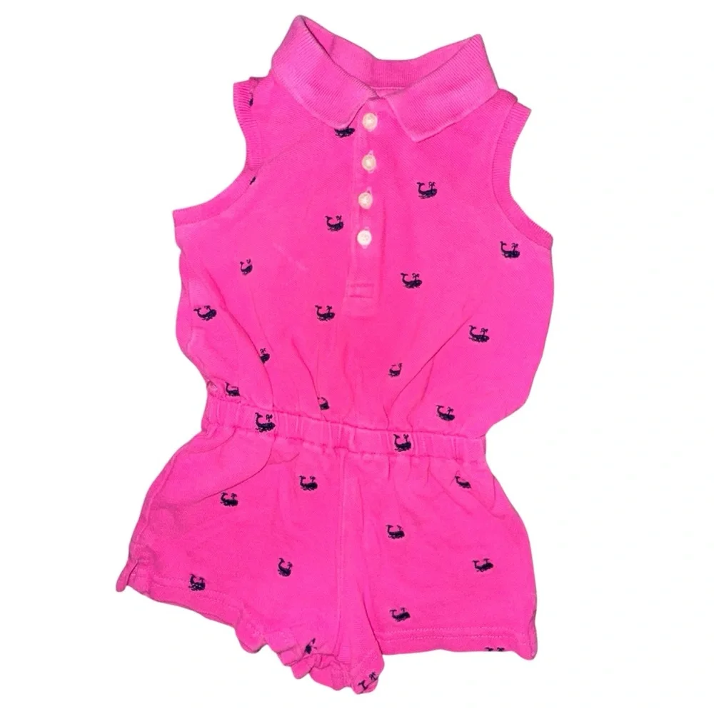 Ralph Lauren Pink Kids Romper